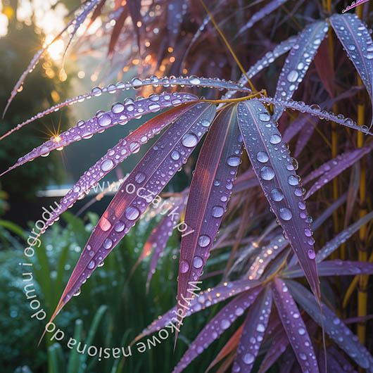 Bambus fioletowy Bamboo purple