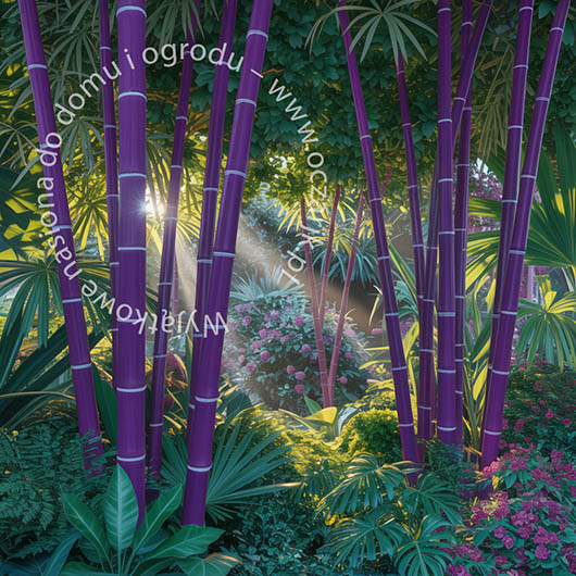 Bambus fioletowy Bamboo purple