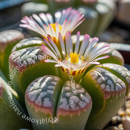 Nasiona Żywe kamienie Lithops pseudotruncatella